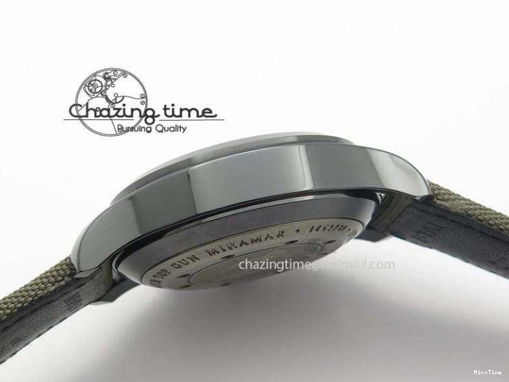 MIROTIME 0707 Pilot Top Gun Miramar IWC388002 ZF 1:1 Best Edition Ceramic Case On Nylon Strap A Practical 7345